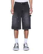 MENS MAXX OPERATOR SHORT ASHER BLACK WALKSHORTS