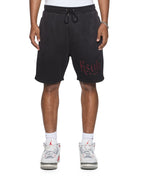 Mens Paise Trak Short Black Fade Regular Walkshorts - Grey