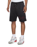 Mens Paise Trak Short Black Fade Regular Walkshorts - Grey