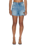 WOMENS RISE N HI KUT OUT SURGE WALKSHORTS