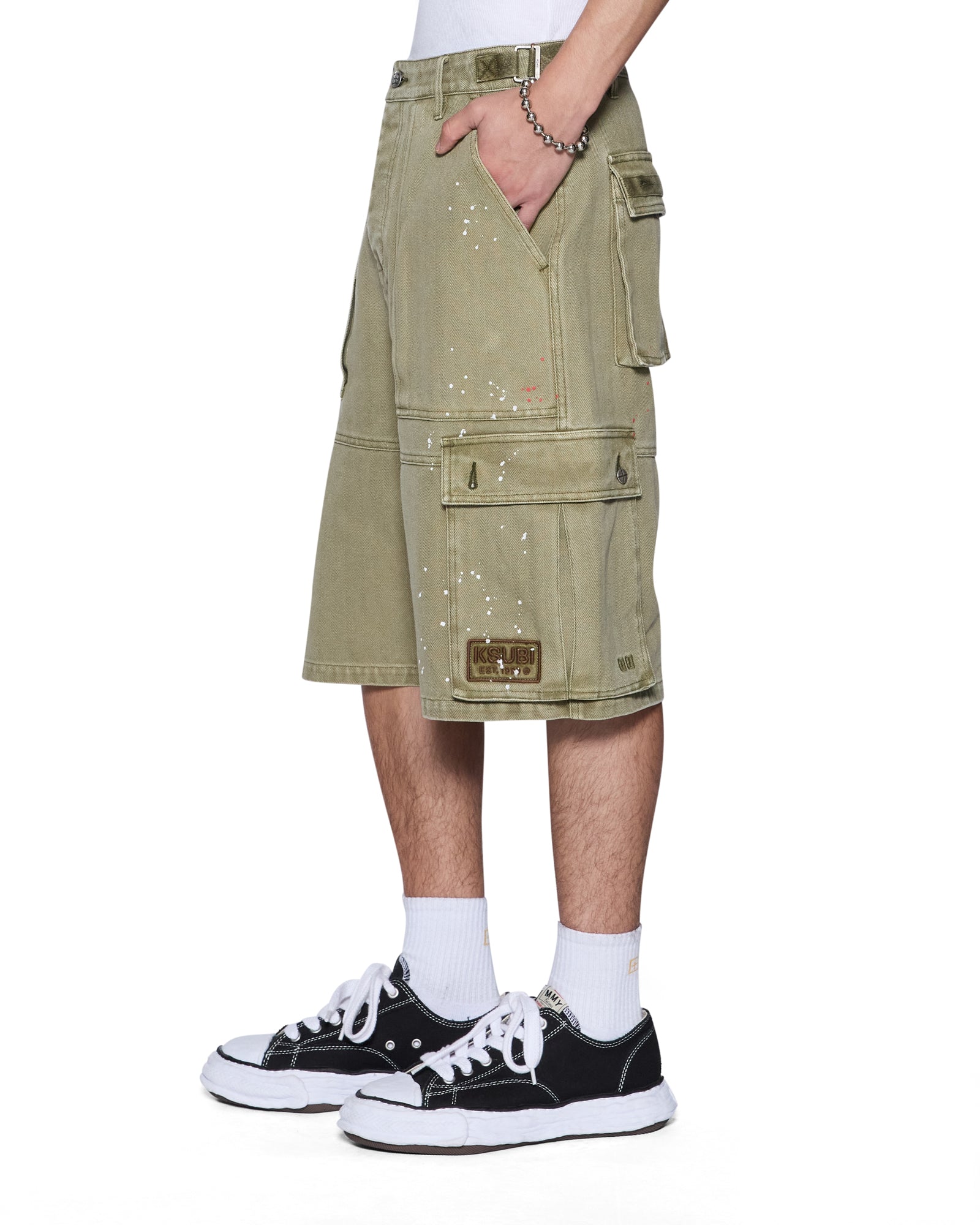 Mens Trooper Cargo Short Militant Walkshorts | Ksubi ++