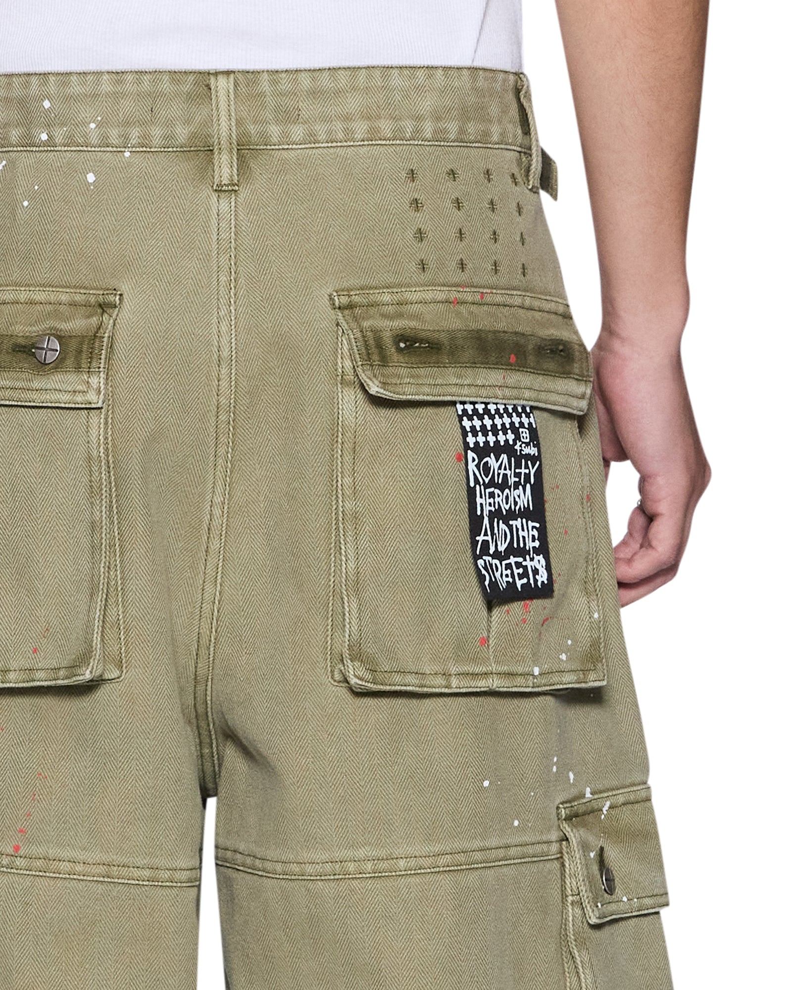 Mens Trooper Cargo Short Militant Walkshorts | Ksubi ++