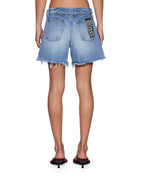 Womens Uptown Short Flip Mercer Blue Regular Walkshorts - Denim