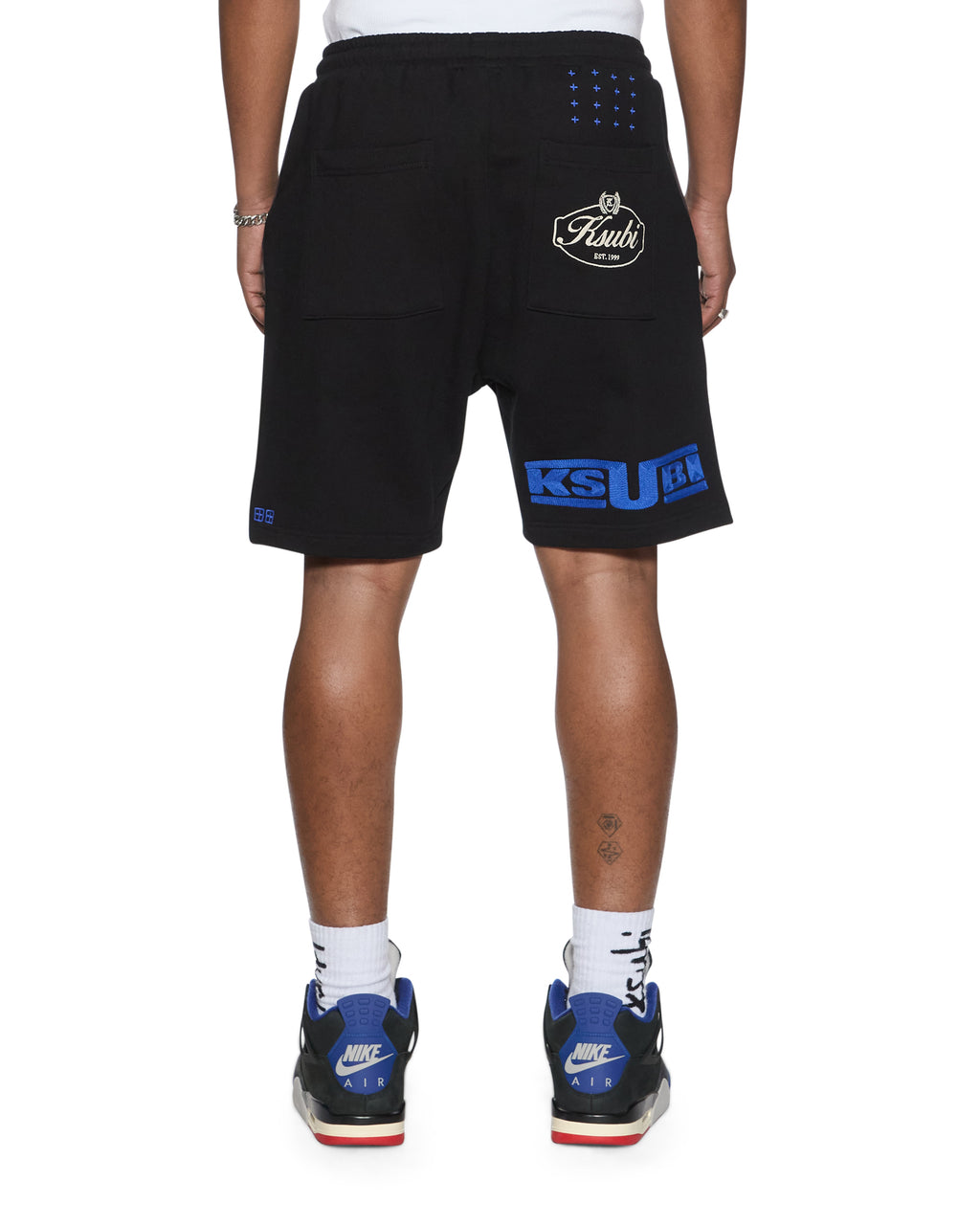 Mens Zoom Trak Short Jet Black Regular Walkshorts - Black