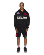 Mens Zoom Trak Short Jet Black Regular Walkshorts - Black