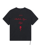 Mens Sin Again Biggie Ss Tee Jet Black Oversized Tees - Black