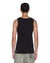 MENS  DEBUT SINGLET BLACK FITTED TEES