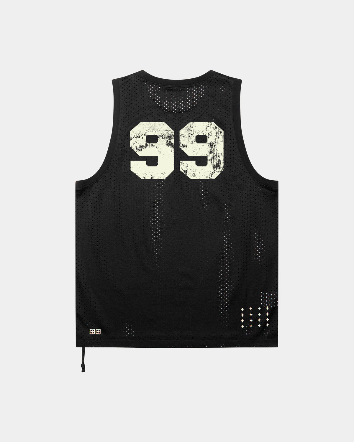Mens Clubhouse Pick Up Singlet Black Boxy Fashion Tops - Black