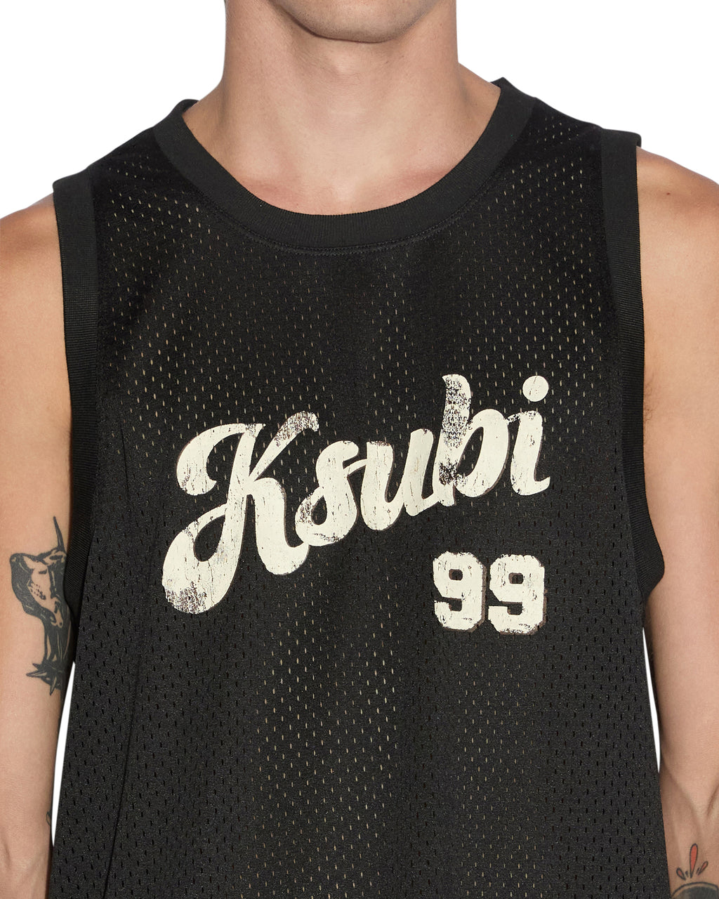Mens Clubhouse Pick Up Singlet Black Boxy Fashion Tops - Black