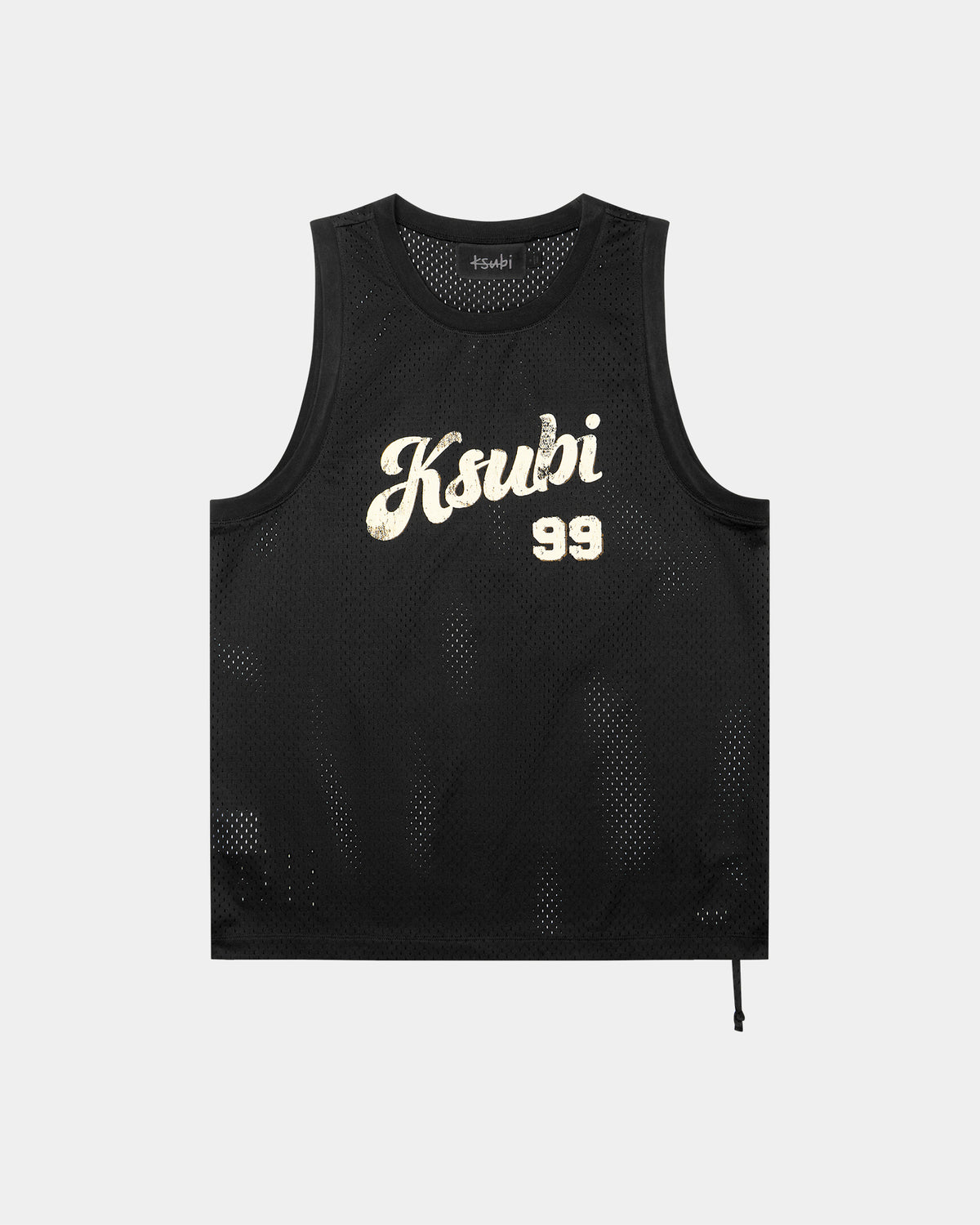 Mens Clubhouse Pick Up Singlet Black Boxy Fashion Tops - Black