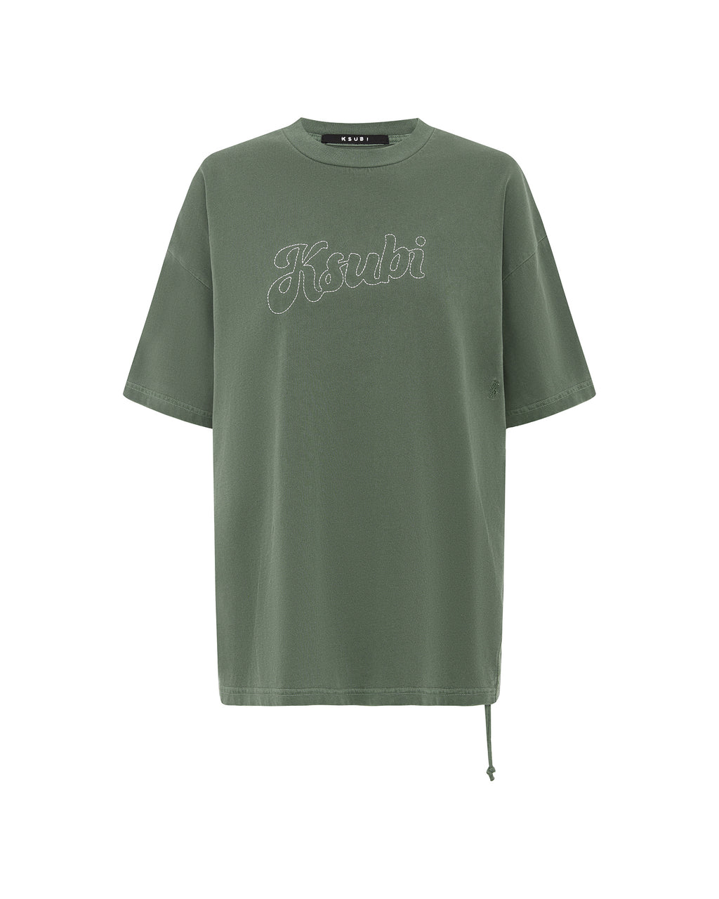 Womens Sketch Oh G Tee Slice Hash Oversized Tees - Green