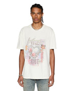 Mens Sketch Biggie Ss Tee Bone Oversized Tees - Beige