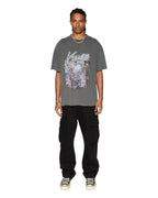 Mens Sketch Ekcess Ss Tee Charcoal Oversized Tees - Grey