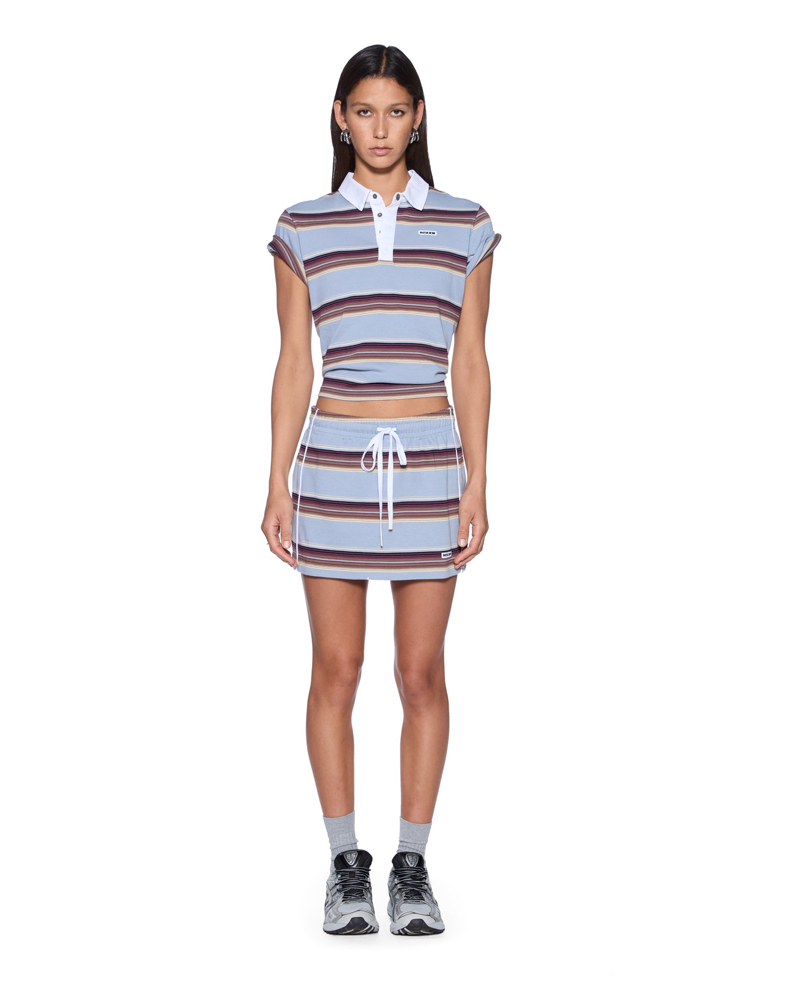 Womens Origin Trakskirt Multi Stripe Skirts | Ksubi ++