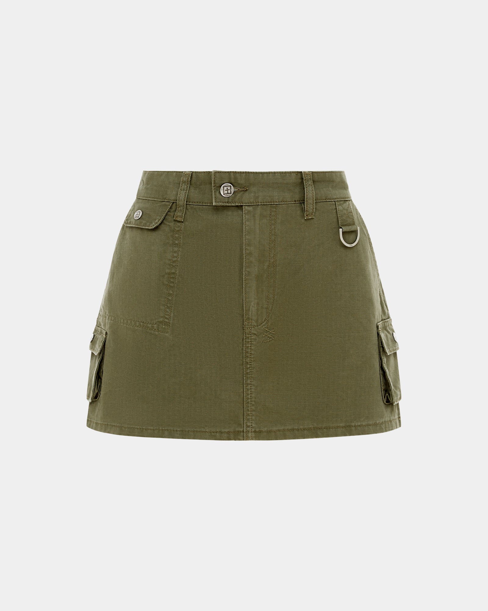 WOMENS SQUAD MINI SKIRT KHAKI SKIRTS