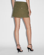WOMENS SQUAD MINI SKIRT KHAKI SKIRTS