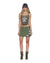 WOMENS  VARSITY CHLOE TANK CAMO SLIM FASHION TOPS