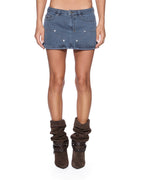 WOMENS MICRO MINI SKIRT EXPOSED MIRAGE SKIRTS