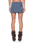 WOMENS MICRO MINI SKIRT EXPOSED MIRAGE SKIRTS