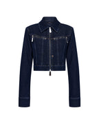 Womens Slim Trucker Jacket Original Rinse Slim Jackets - Denim
