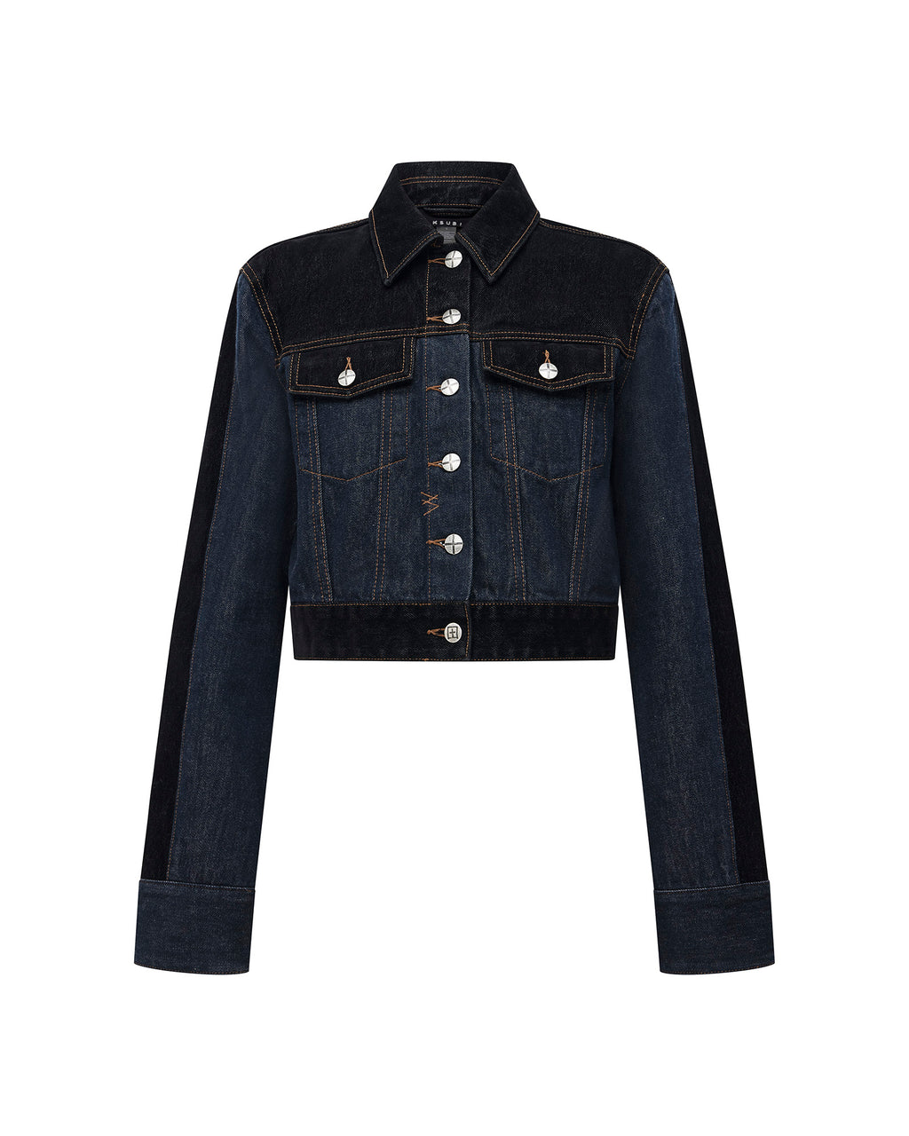 WOMENS SLIM TRUCKER JACKET VIXEN SPLICED JACKETS