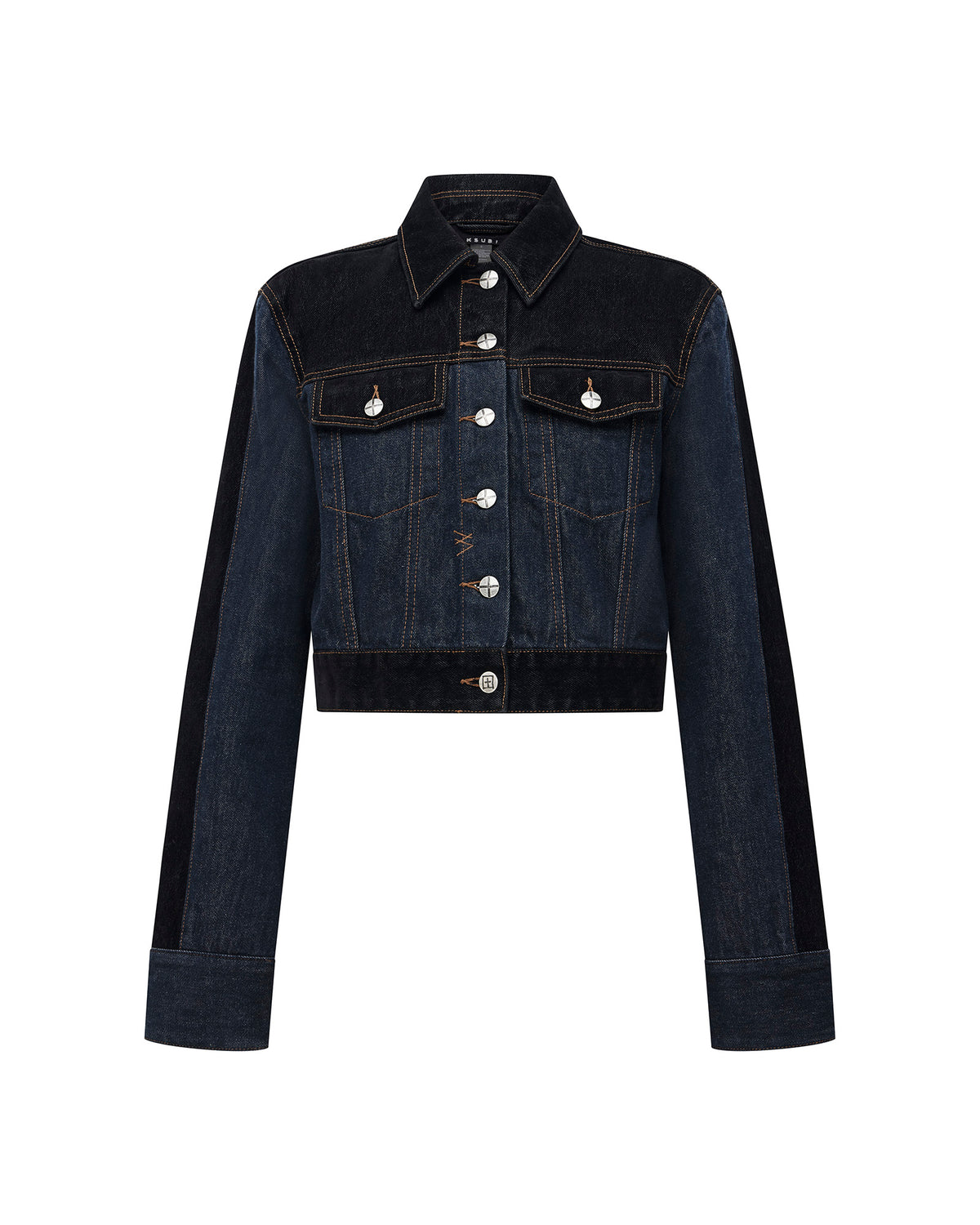 WOMENS SLIM TRUCKER JACKET VIXEN SPLICED JACKETS