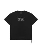 MENS STATE SLUB SID SS TEE BLACK TEES