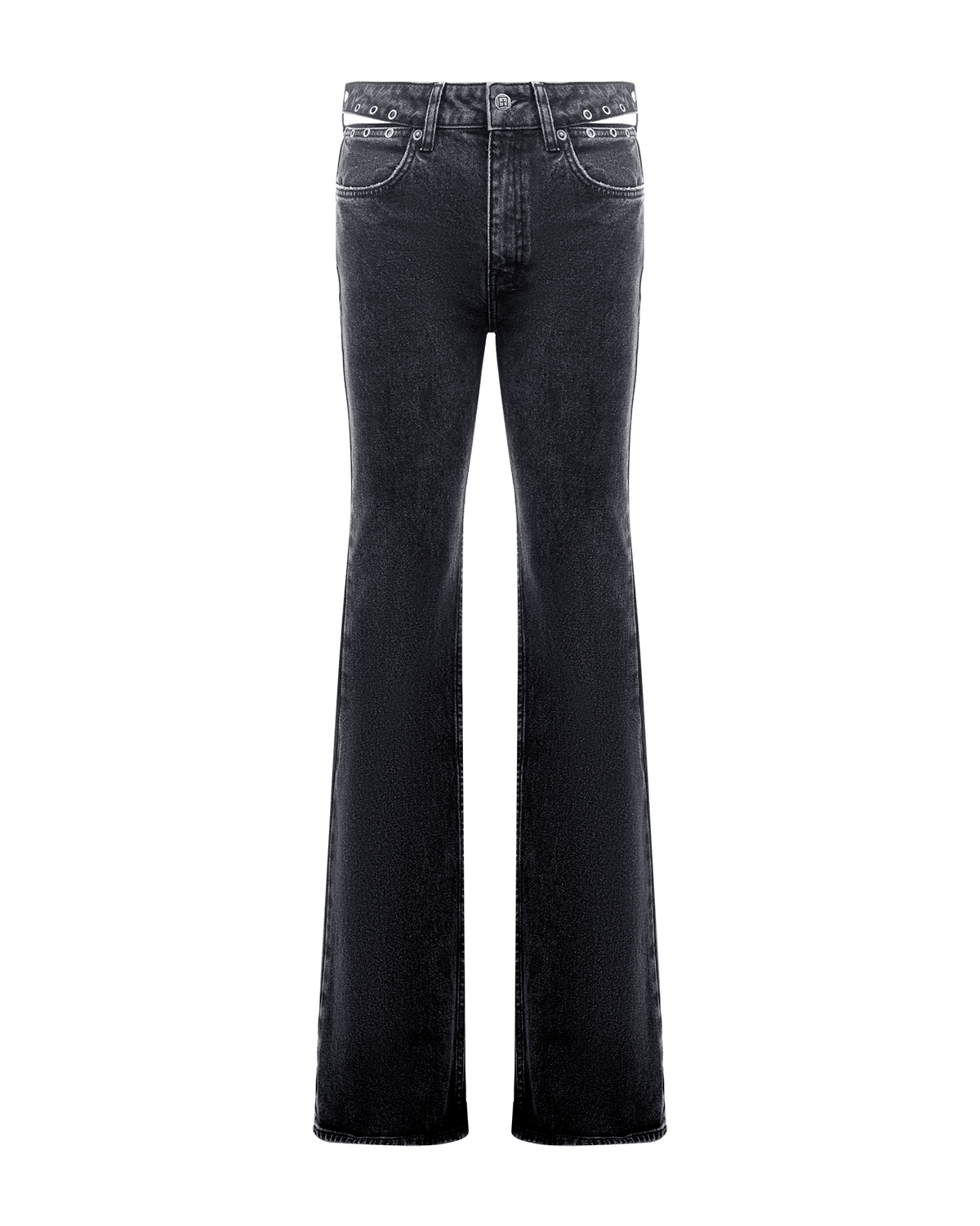 Womens Soho Pierced Shadow Flare Denim Jeans | Ksubi ++