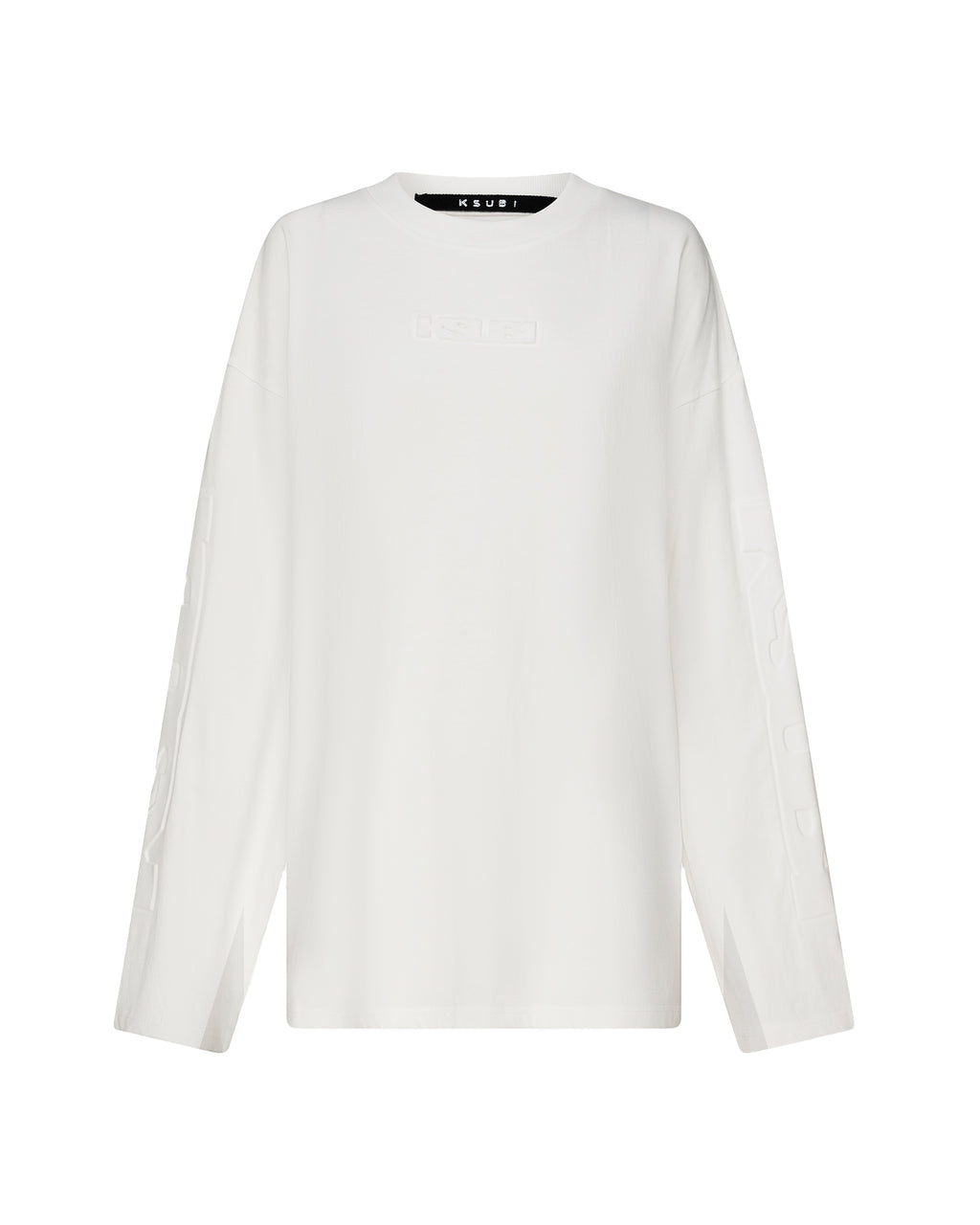 Womens Sott Boyfriend Ls Tee Vintage White Oversized Tees - White