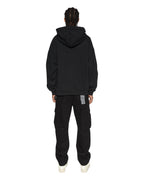 MENS SOTT EKCESS HOODIE JET BLACK FLEECE