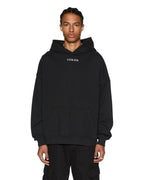 MENS SOTT EKCESS HOODIE JET BLACK FLEECE