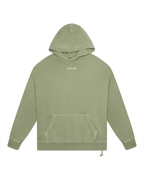 Mens Sott Ekcess Hoodie Moss Oversized Fleece - Green