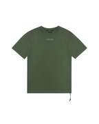 Mens Sott Ekcess Ss Tee Hash Oversized Tees - Khaki