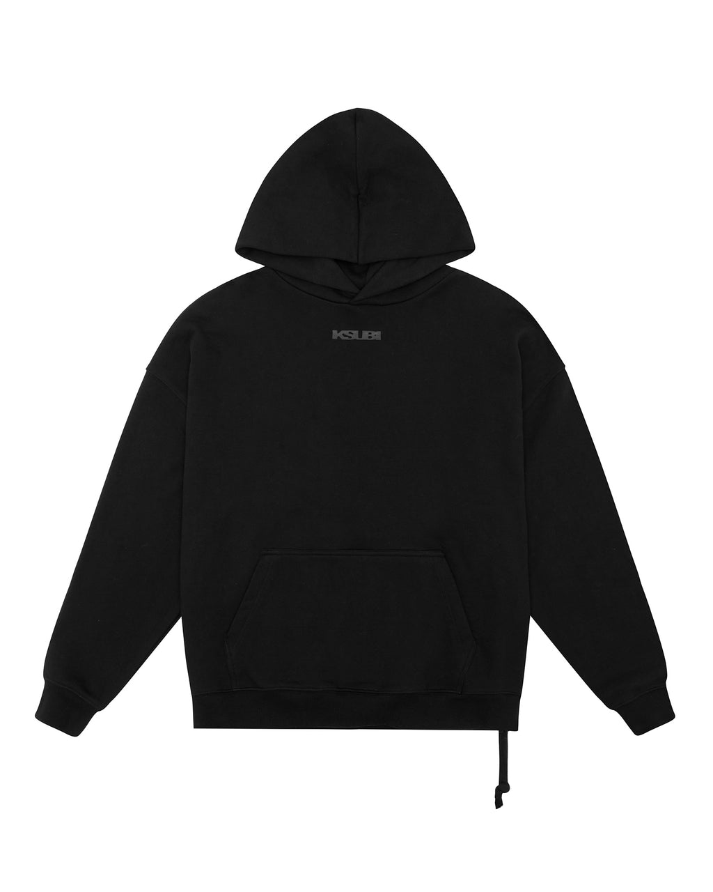MENS SOTT EKCESS HOODIE JET BLACK FLEECE