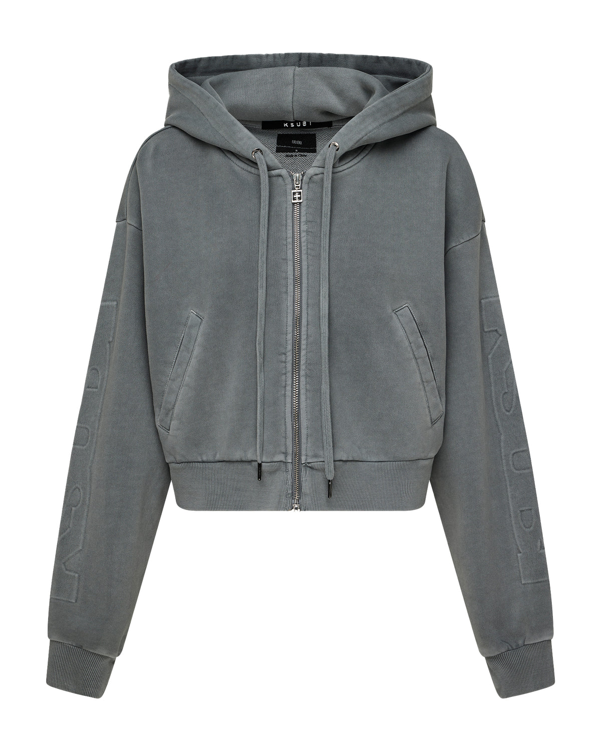 Womens Sott Origin Hoodie Nightowl Grey Oversized Fleece - Grey
