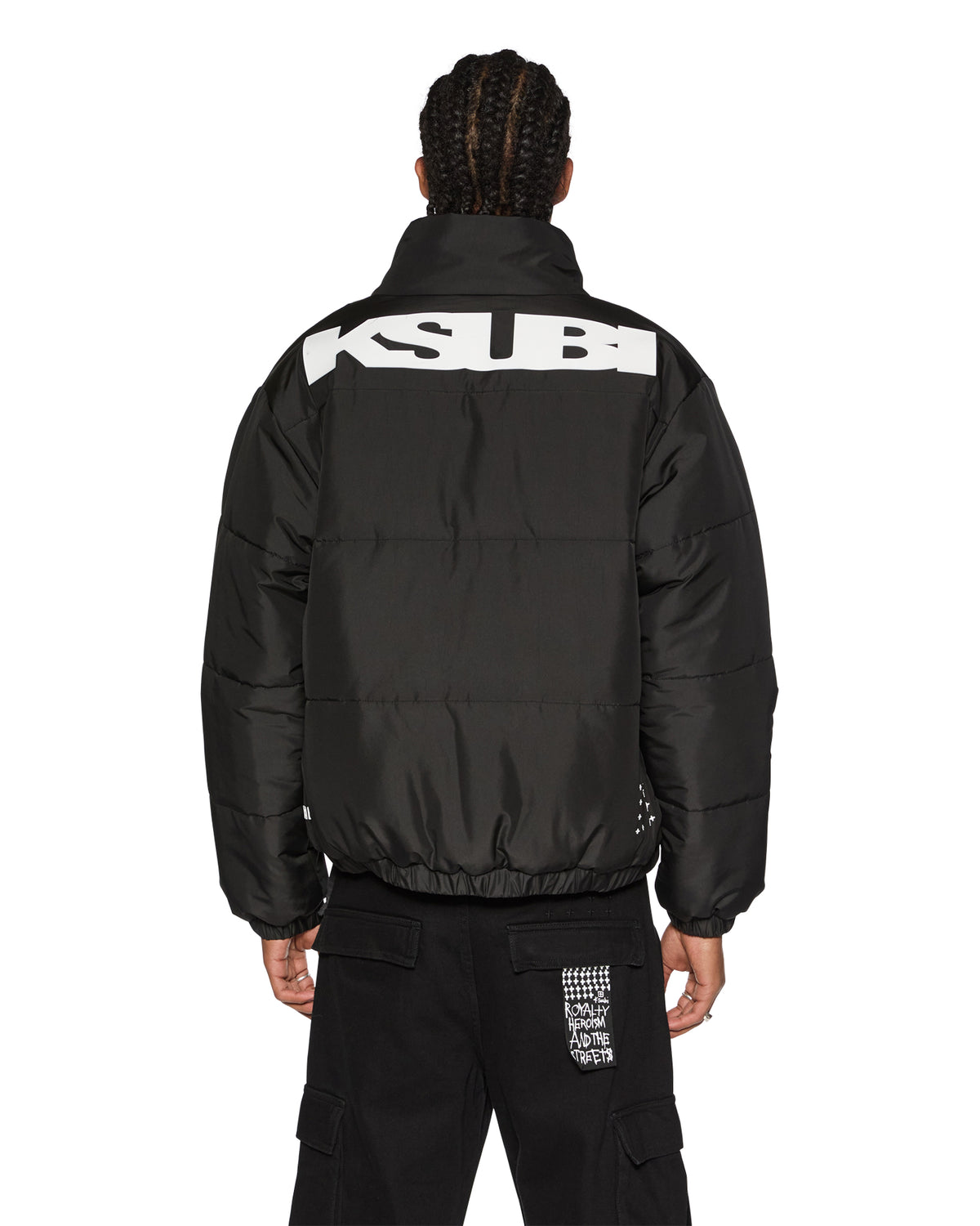MENS SOTT PUFFER JACKET BLACK JACKETS