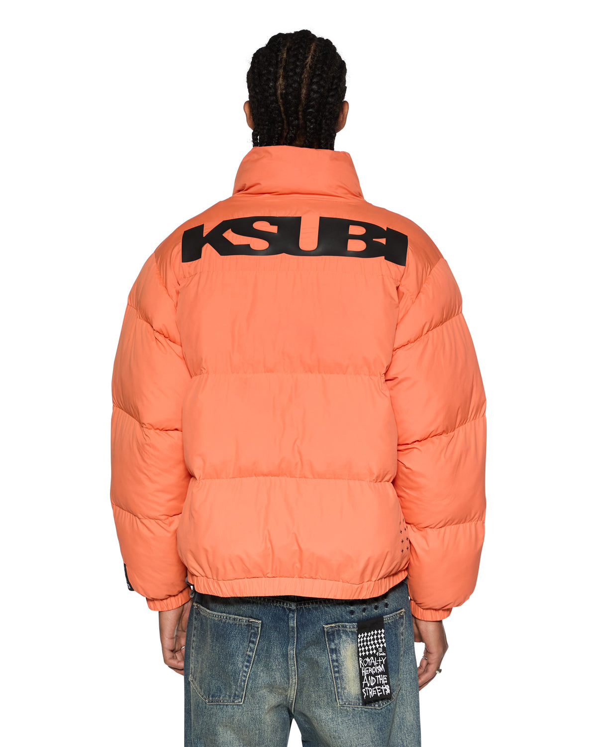 MENS SOTT PUFFER JACKET RUST JACKETS