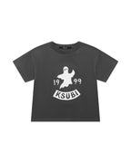 KIDS SPOOKY LIL BIGGIE SS TEE FADED BLACK TEES