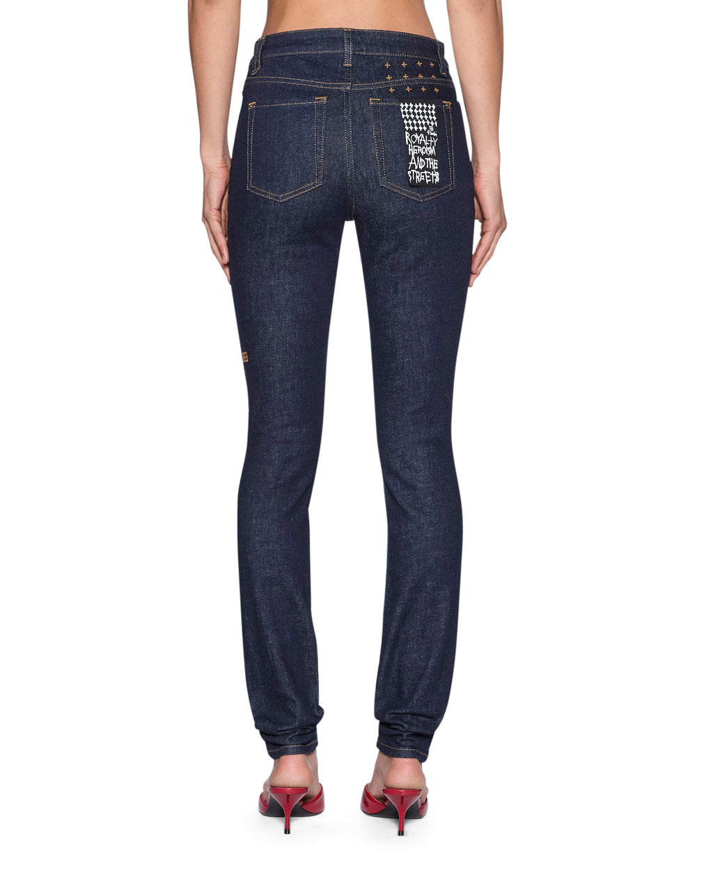 Womens Spray On Xtra Mystic Rinse Denim Jeans - Denim