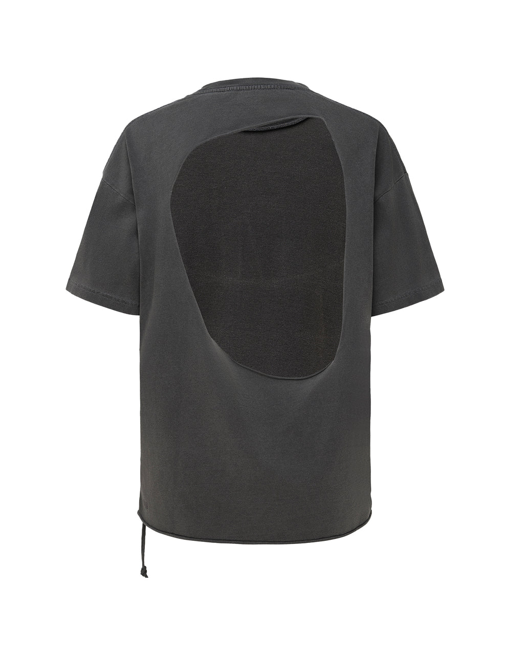 Womens Suspension Oh G Ss Tee Charcoal Oversized Tees - Grey