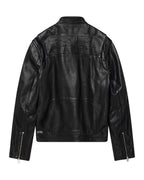Mens Stinger Biker Moto Shell Regular Jackets - Black