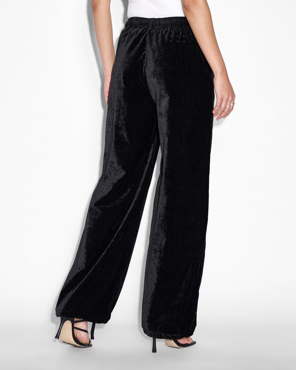 Womens Richie Origin Trak Black Relaxed Pants - Black
