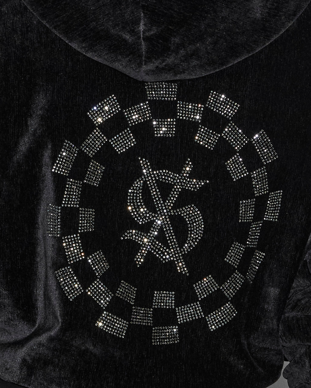 WOMENS RITZY INFINITY JUMPER BLACK FLEECE