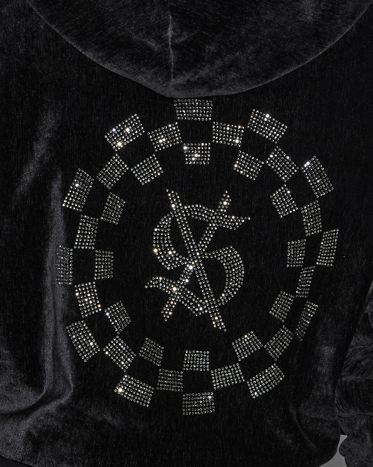 WOMENS RITZY INFINITY JUMPER BLACK FLEECE