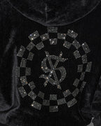 WOMENS RITZY INFINITY JUMPER BLACK FLEECE