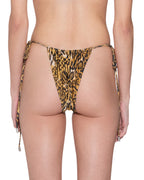 Womens Higher Things Bikini Bottom Wild Bikini - Brown
