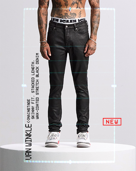 Mens Van Winkle Main Stage Skinny Denim Jeans | Ksubi ++