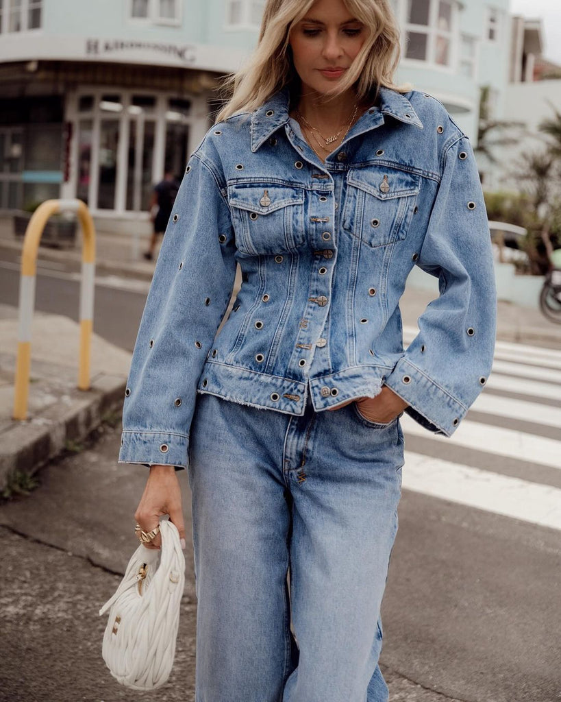 【YZERR着用】 KSUBI DENIME JACKET Ksubi Bring Back Life Oversized Denim Jacket | Saks Fifth Avenue