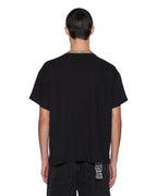 Mens Slub Sid Ss Tee Black Slim Tees - Black