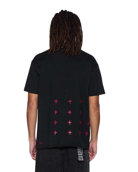 Mens All Day Biggie Ss Tee Red Tees | Ksubi ++